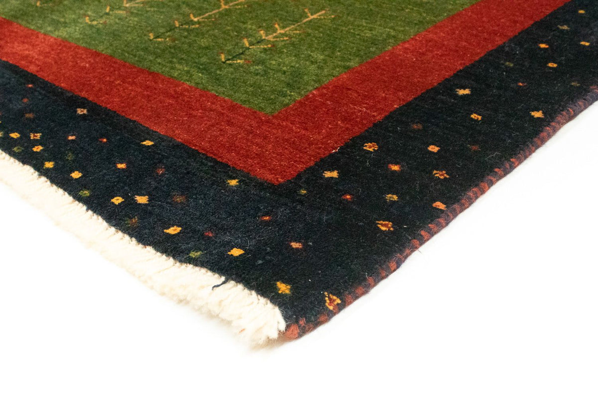 Tapis de couloir Tapis Gabbeh - Loribaft Persan - 203 x 94 cm - multicolore