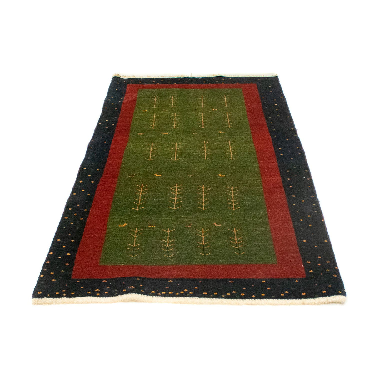 Tapis de couloir Tapis Gabbeh - Loribaft Persan - 203 x 94 cm - multicolore