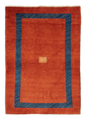 Tapis Gabbeh - Loribaft Persan - 210 x 142 cm - rouge