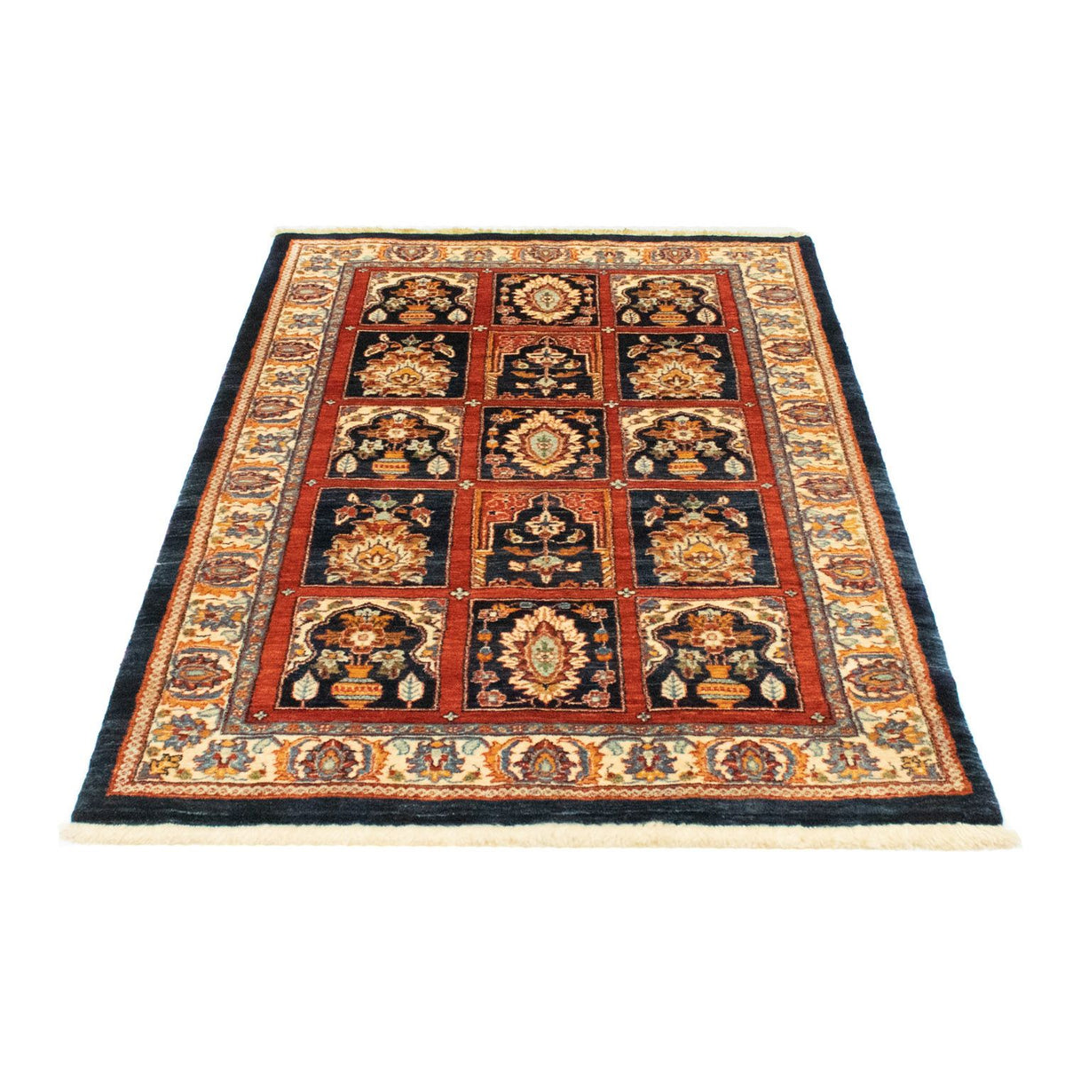 Tapis Gabbeh - Loribaft Persan - 157 x 103 cm - rouge