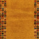 Tapis Gabbeh - Loribaft Persan - 118 x 84 cm - marron