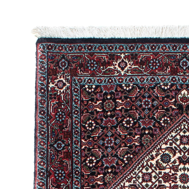 Tapis de couloir Tapis persan - Bidjar - 194 x 79 cm - bleu foncé