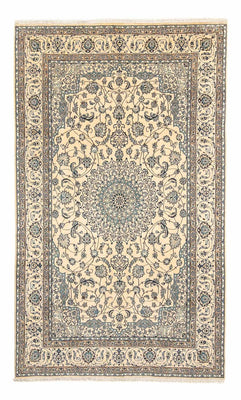 Tapis persan - Nain - 305 x 198 cm - beige