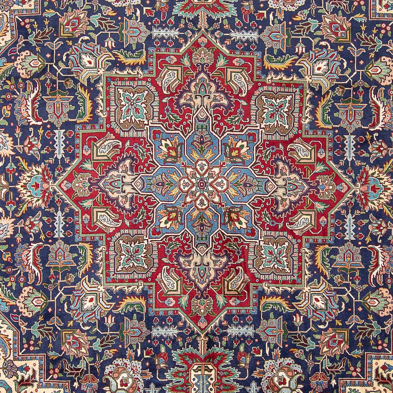 Tapis persan - Tabriz - Royal - 405 x 305 cm - bleu
