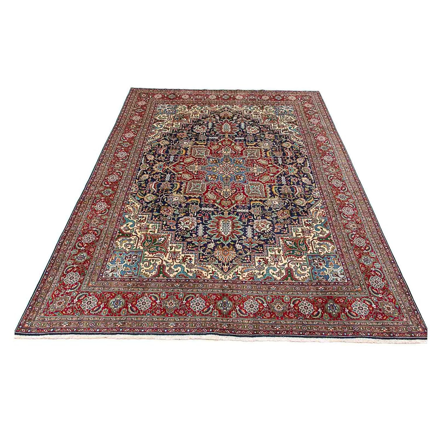 Tapis persan - Tabriz - Royal - 405 x 305 cm - bleu