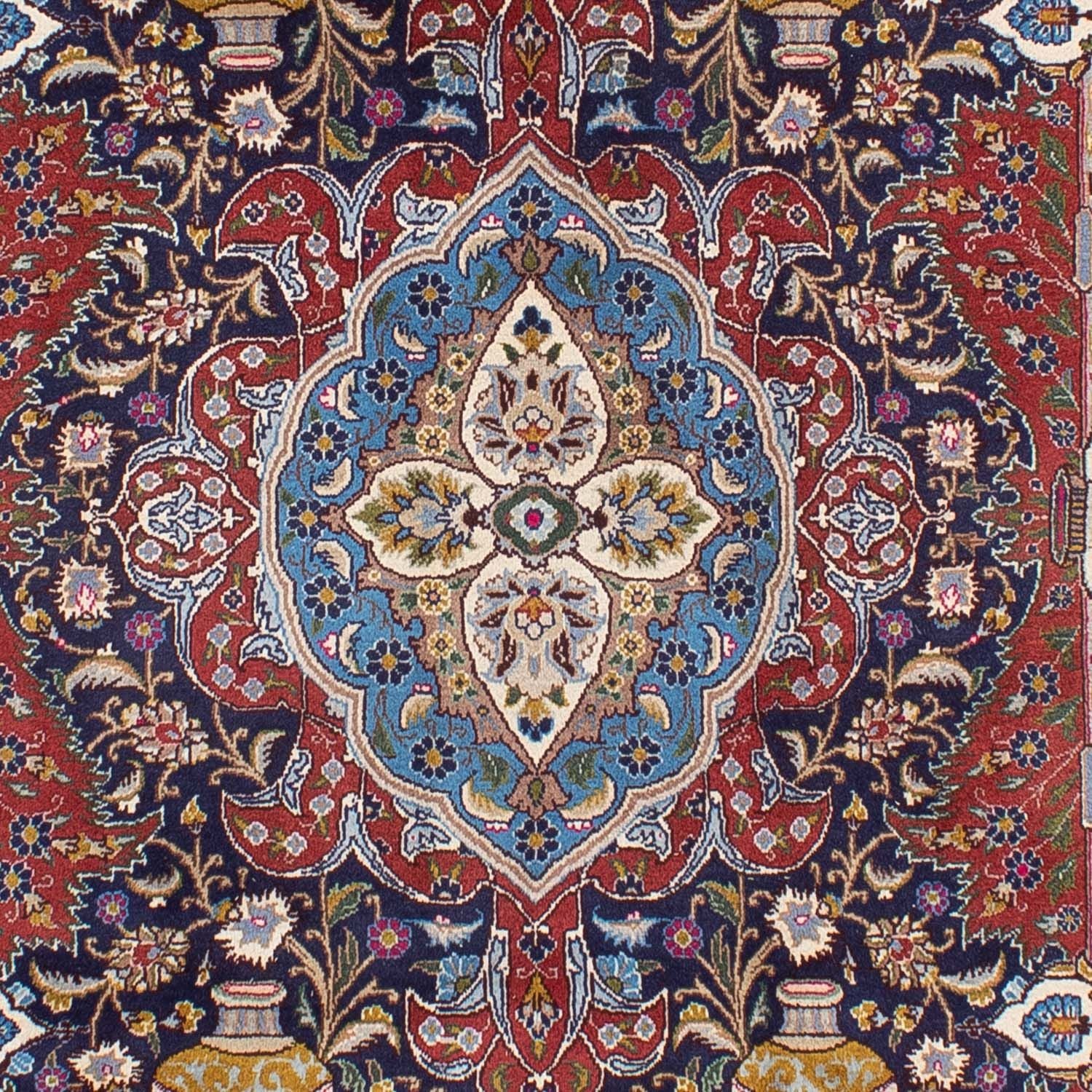 Tapis persan - Classique - 288 x 203 cm - bleu foncé