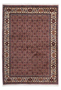 Tapis persan - Bidjar - 199 x 140 cm - bleu foncé