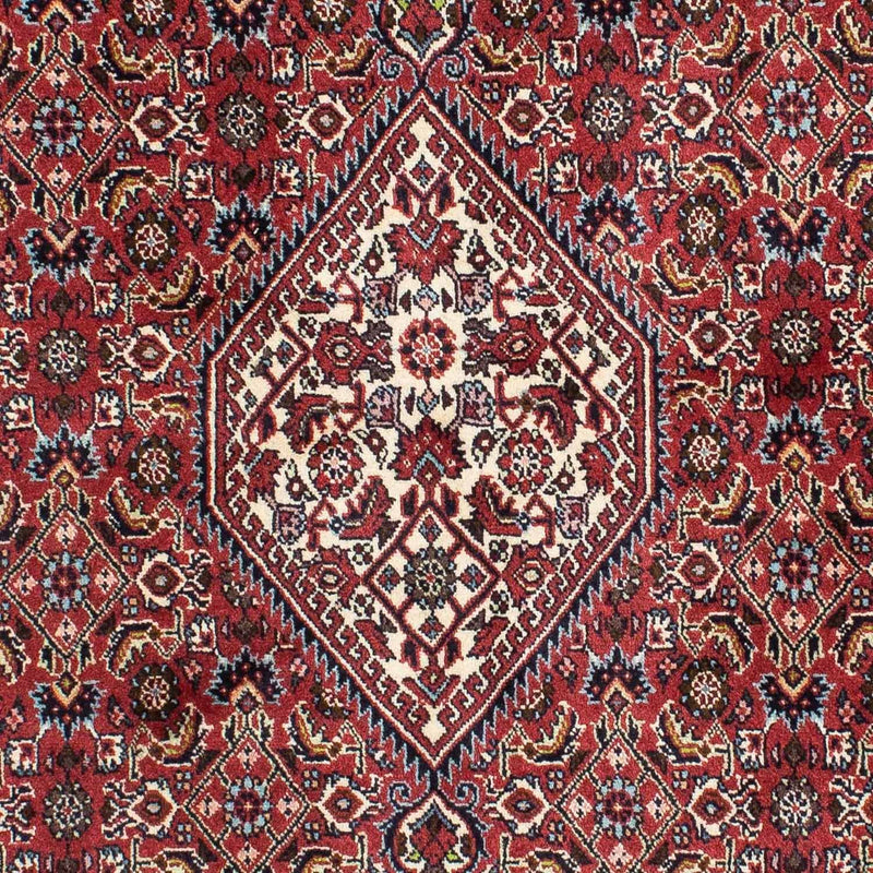 Tapis persan - Bidjar - 210 x 141 cm - rouge
