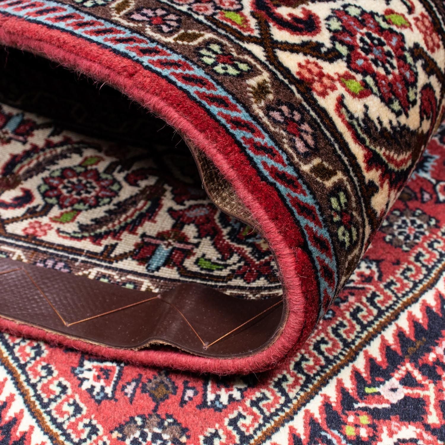 Tapis persan - Bidjar - 210 x 141 cm - rouge