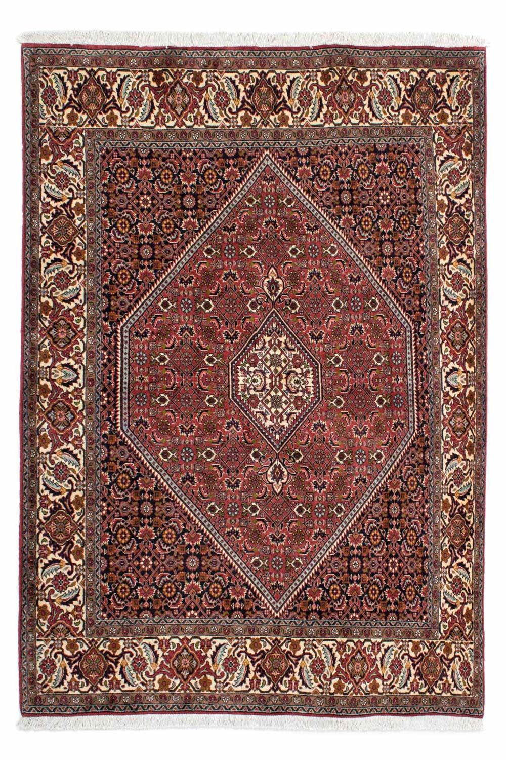 Tapis persan - Bidjar - 203 x 139 cm - rouge