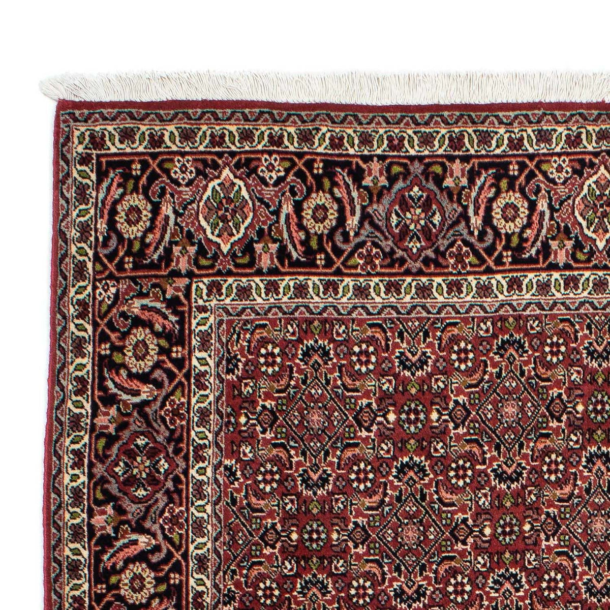 Tapis persan - Bidjar - 208 x 139 cm - rouge