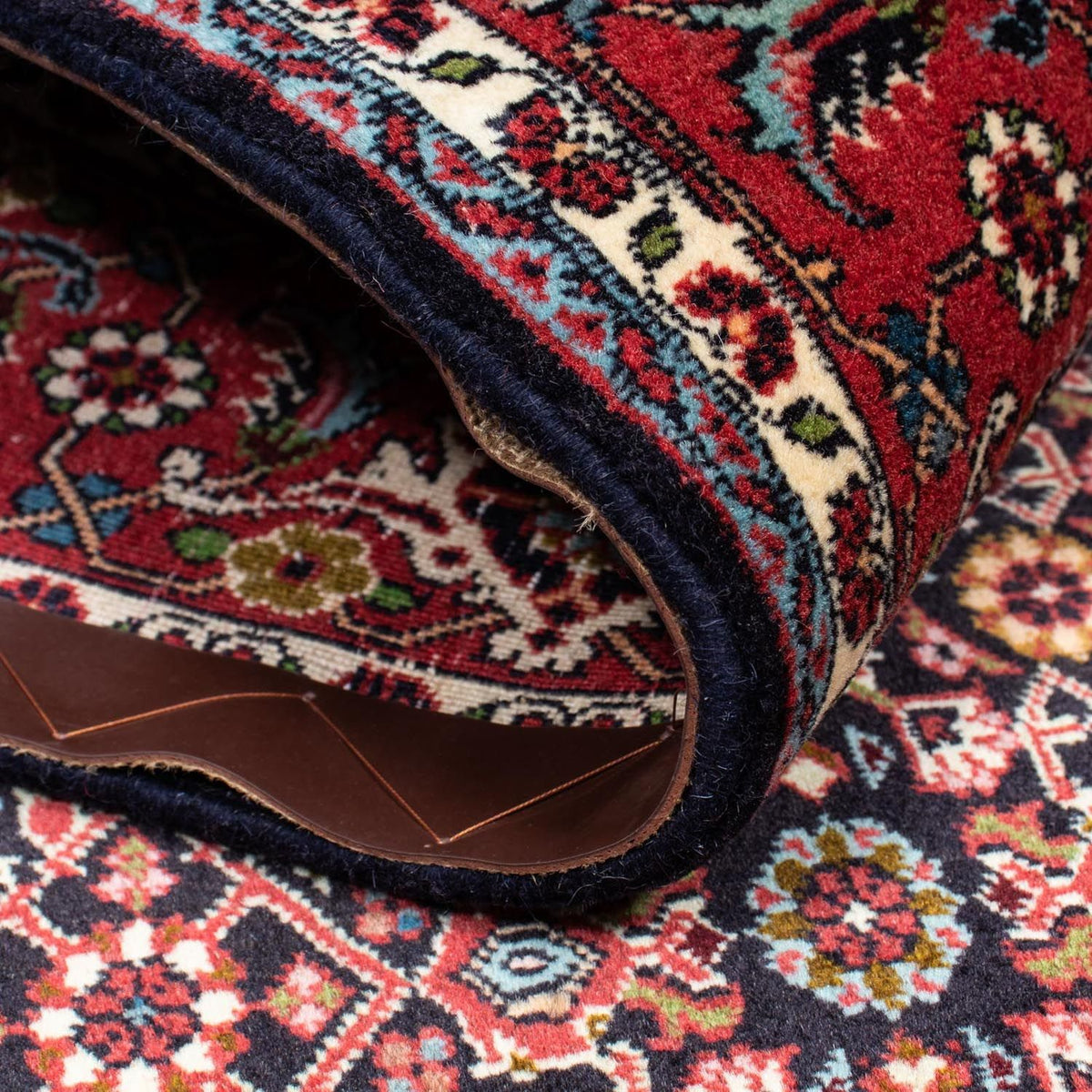 Tapis persan - Bidjar - 200 x 141 cm - rouge