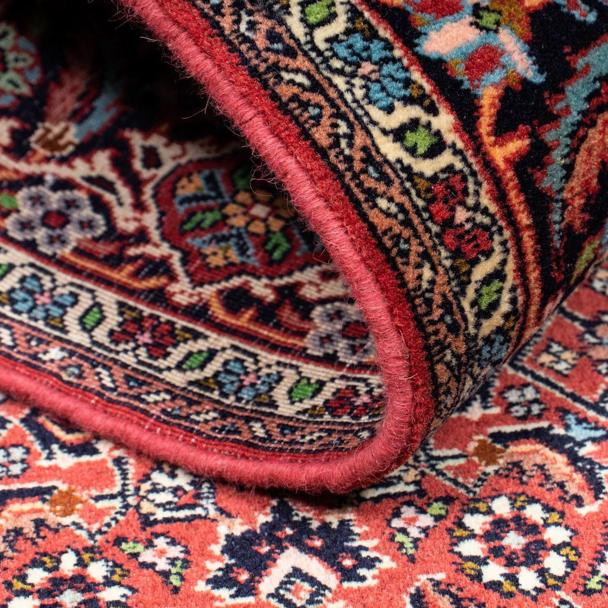 Tapis persan - Bidjar - 199 x 139 cm - rouge