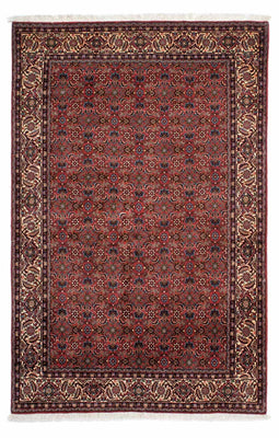 Tapis persan - Bidjar - 218 x 136 cm - rouge