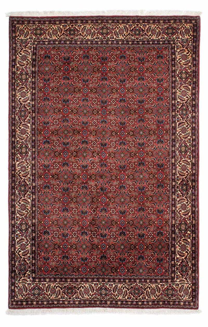 Tapis persan - Bidjar - 218 x 136 cm - rouge
