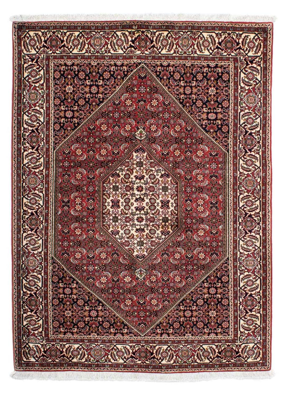 Tapis persan - Bidjar - 198 x 147 cm - rouge