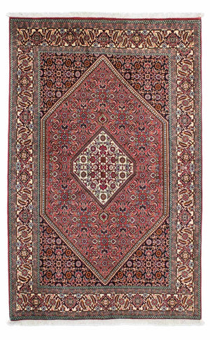 Tapis persan - Bidjar - 222 x 138 cm - rouge