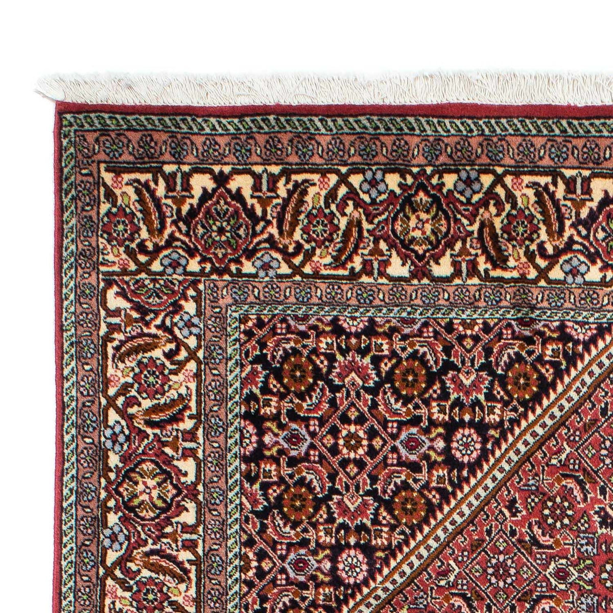Tapis persan - Bidjar - 222 x 138 cm - rouge