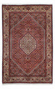 Tapis persan - Bidjar - 220 x 135 cm - rouge