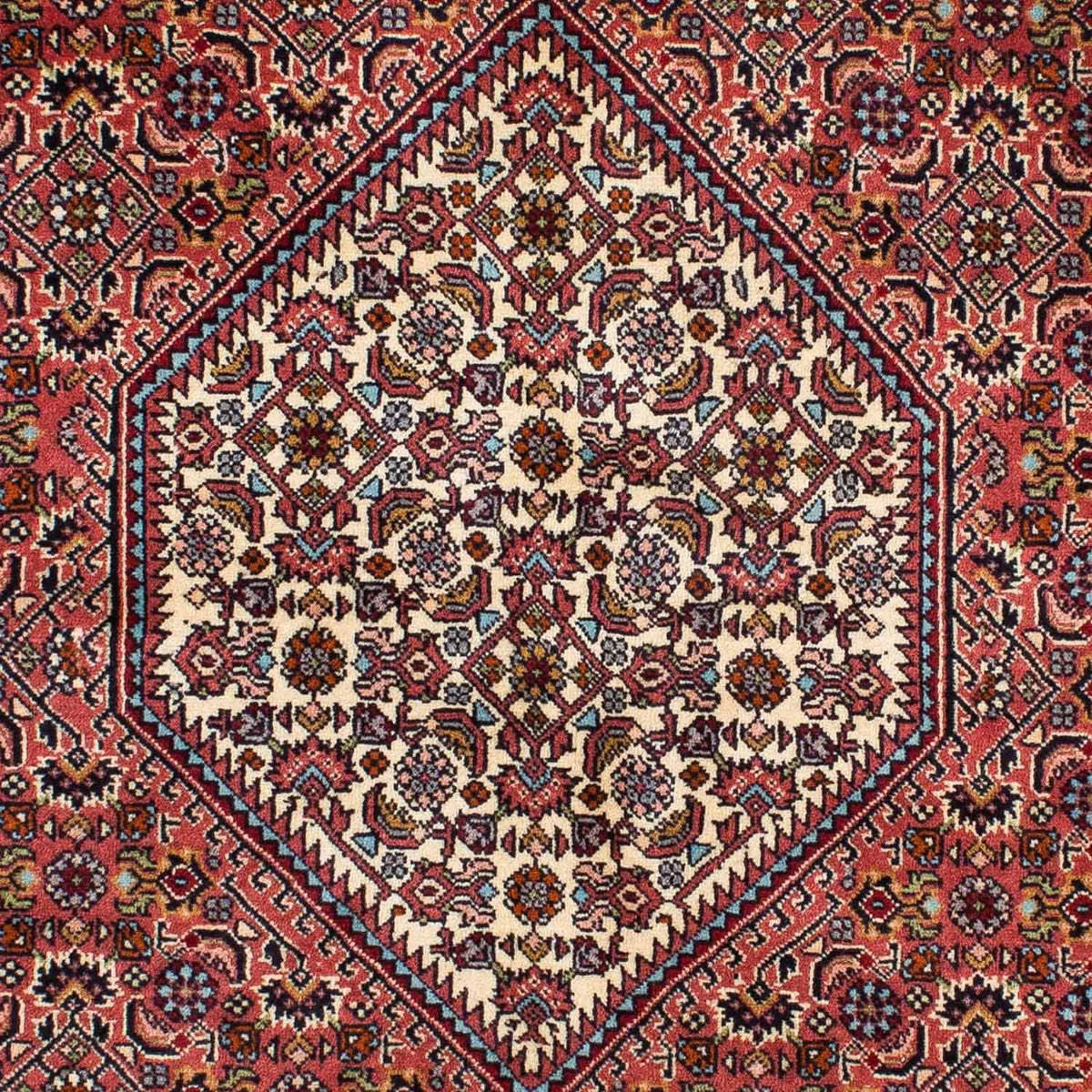 Tapis persan - Bidjar - 220 x 135 cm - rouge