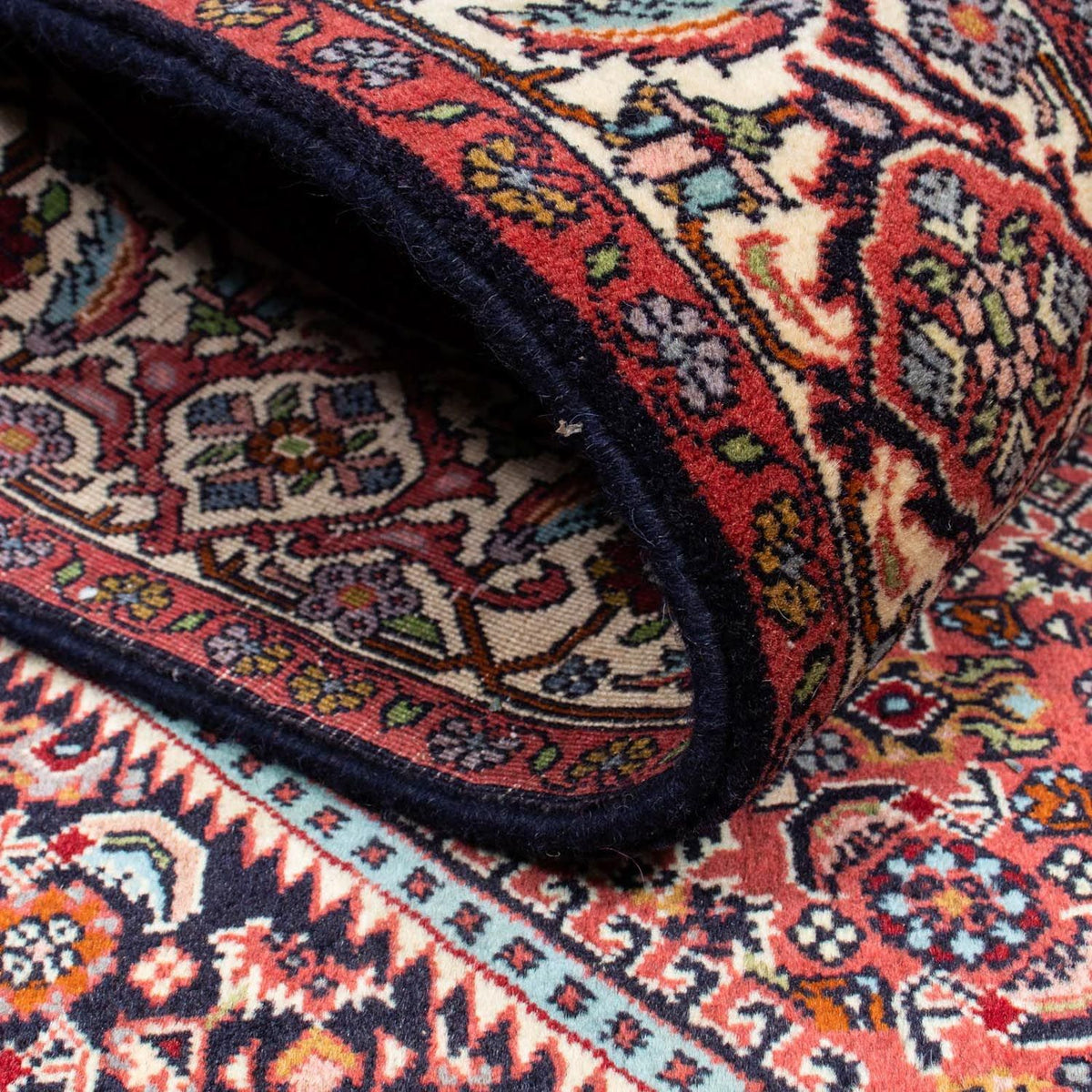 Tapis persan - Bidjar - 220 x 135 cm - rouge