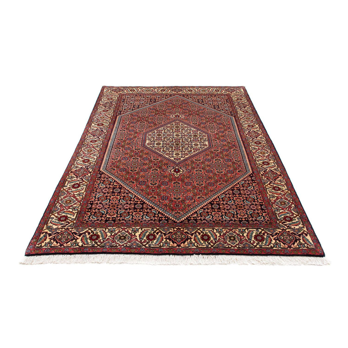 Tapis persan - Bidjar - 220 x 135 cm - rouge