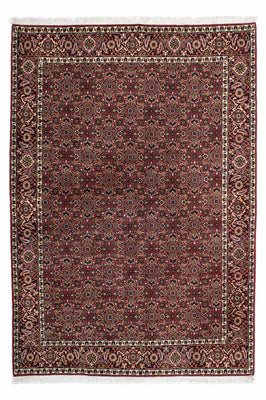 Tapis persan - Bidjar - 205 x 141 cm - rouge
