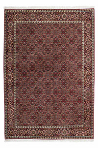 Tapis persan - Bidjar - 205 x 141 cm - rouge