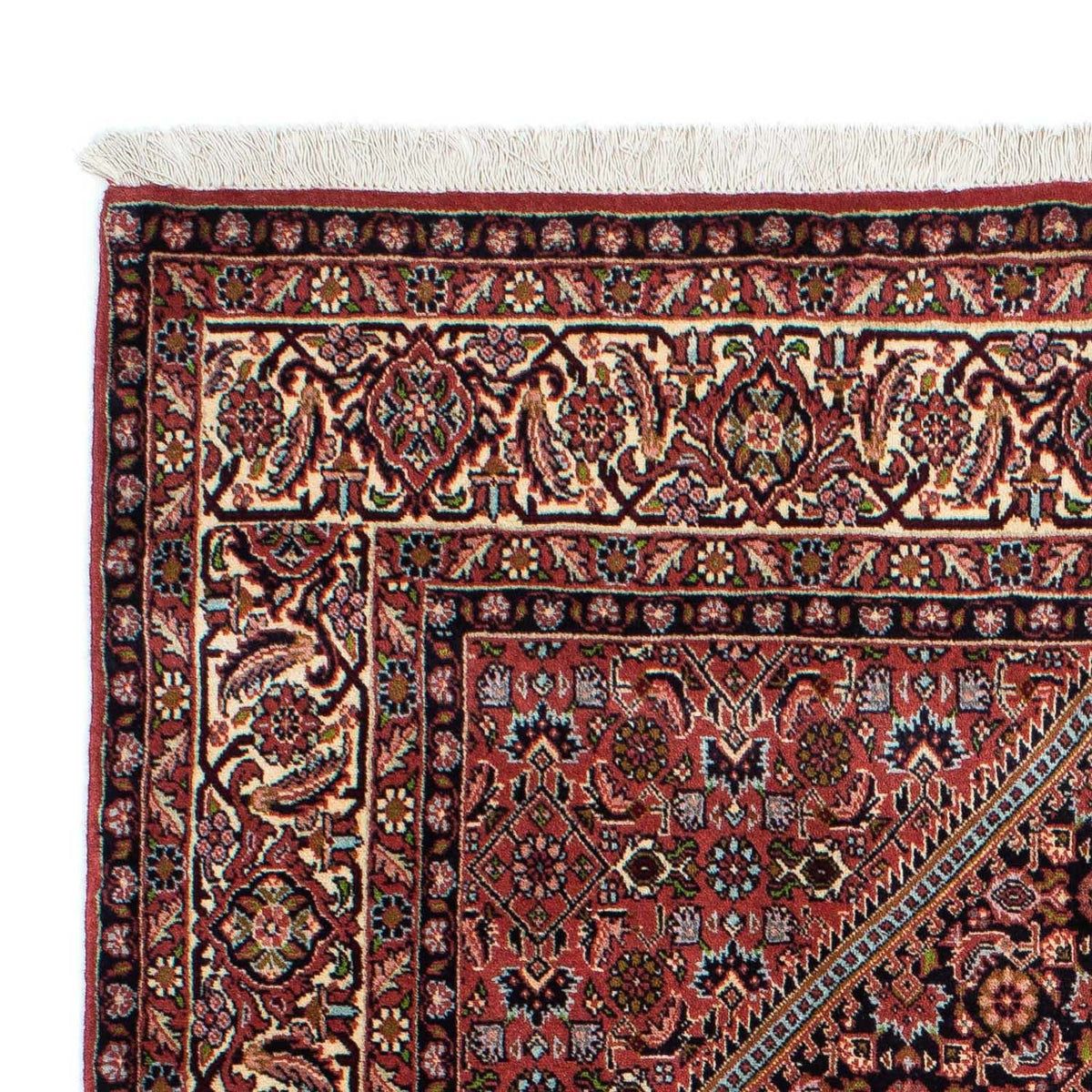 Tapis persan - Bidjar - 206 x 136 cm - rouge