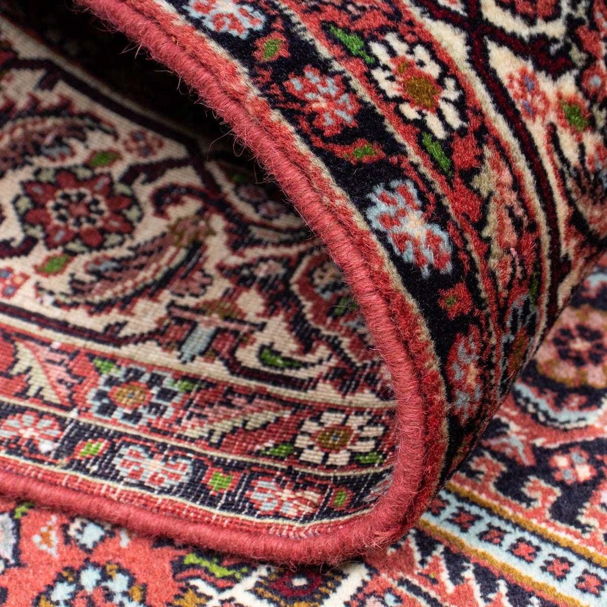 Tapis persan - Bidjar - 206 x 136 cm - rouge