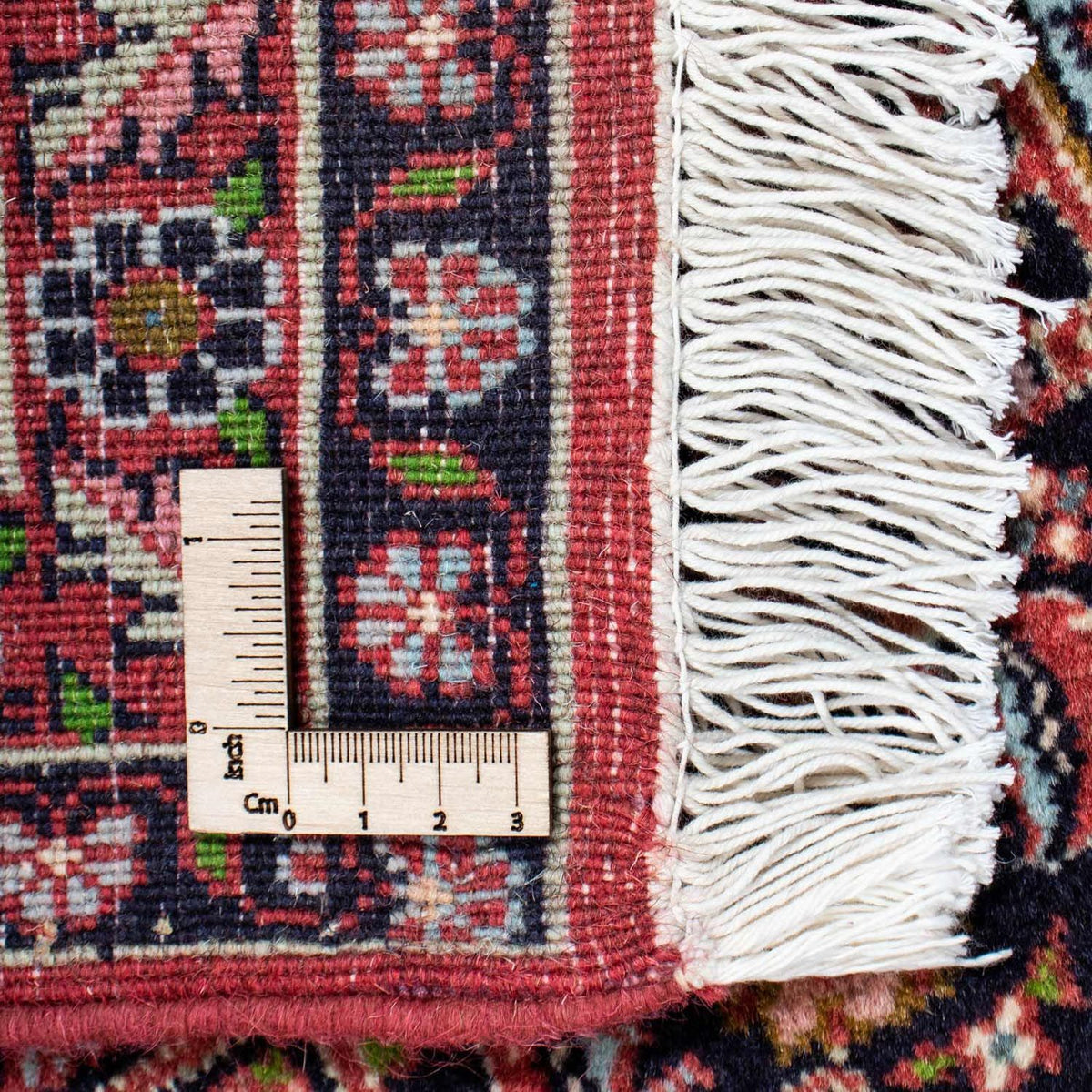 Tapis persan - Bidjar - 206 x 136 cm - rouge