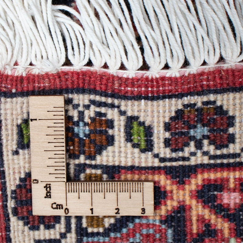 Tapis de couloir Tapis persan - Bidjar - 295 x 82 cm - rouge clair