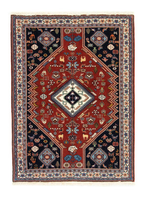Tapis persan - Nomadic - 152 x 112 cm - rouge