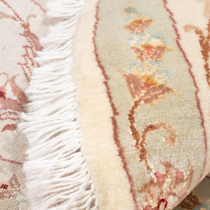 Tapis persan - Tabriz - Royal ronde  - 146 x 146 cm - beige