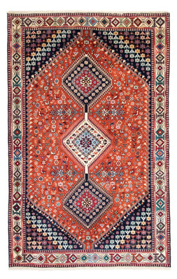 Tapis persan - Nomadic - 243 x 152 cm - rouge