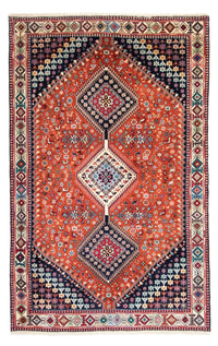Tapis persan - Nomadic - 243 x 152 cm - rouge