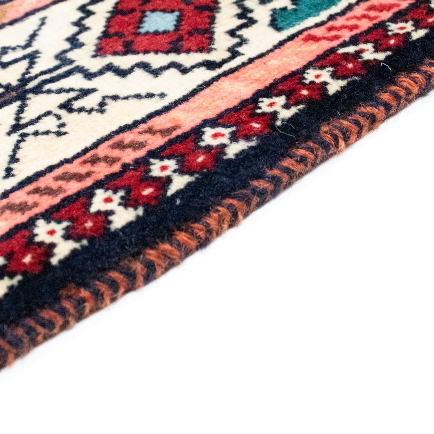 Tapis persan - Nomadic - 243 x 152 cm - rouge