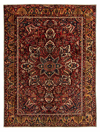 Tapis persan - Nomadic - 408 x 333 cm - rouge foncé