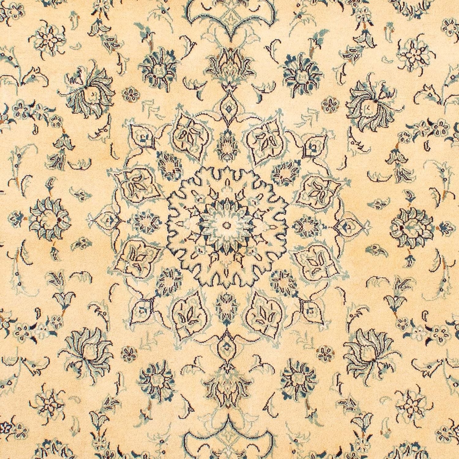 Tapis persan - Nain - Royal - 238 x 167 cm - beige