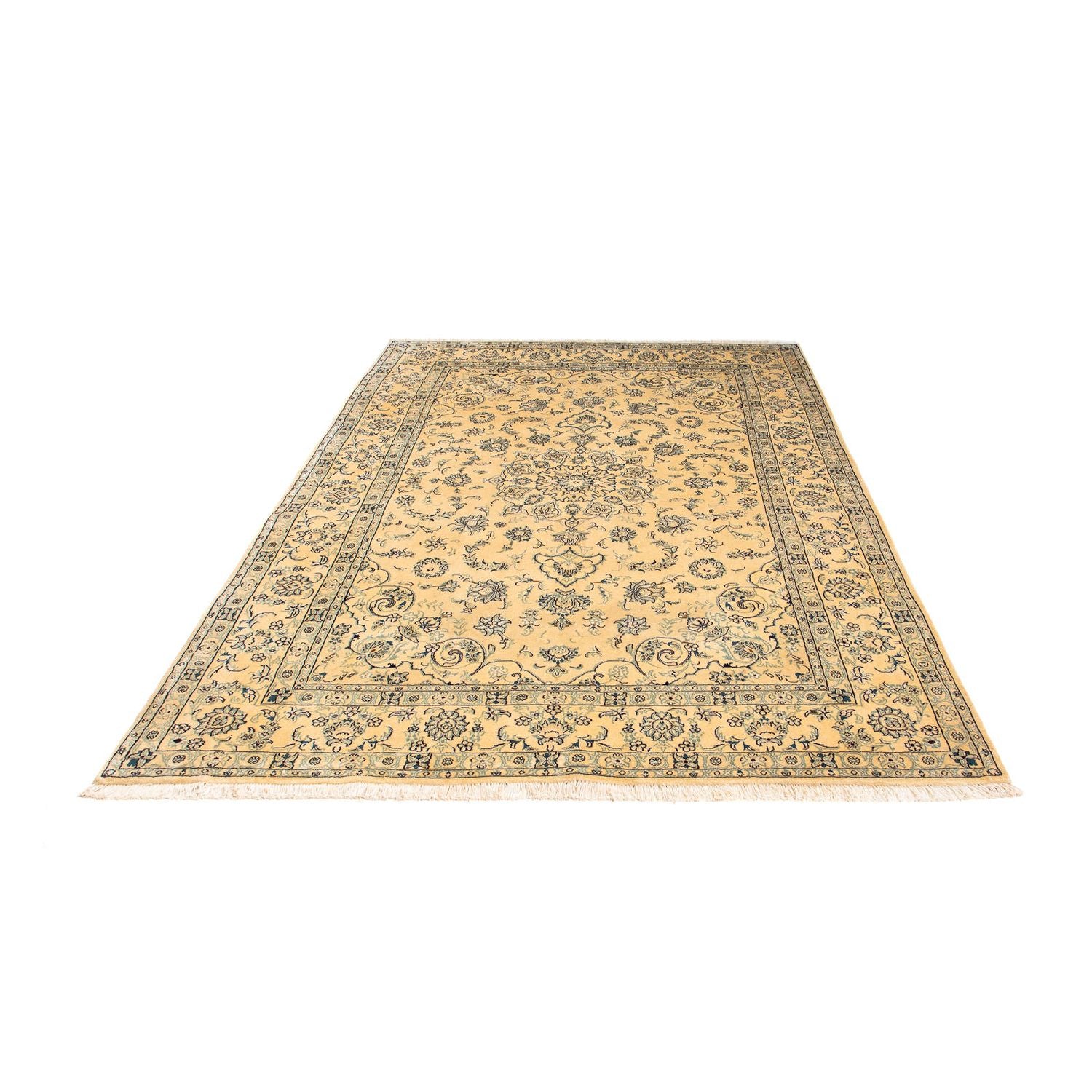 Tapis persan - Nain - Royal - 238 x 167 cm - beige