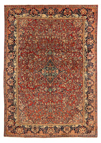 Tapis persan - Classique - 412 x 313 cm - rouge