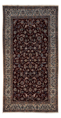 Tapis persan - Nain - Royal - 340 x 190 cm - noir