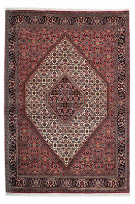 Tapis persan - Bidjar - 218 x 148 cm - rouge