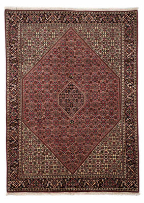 Tapis persan - Bidjar - 291 x 201 cm - rouge clair