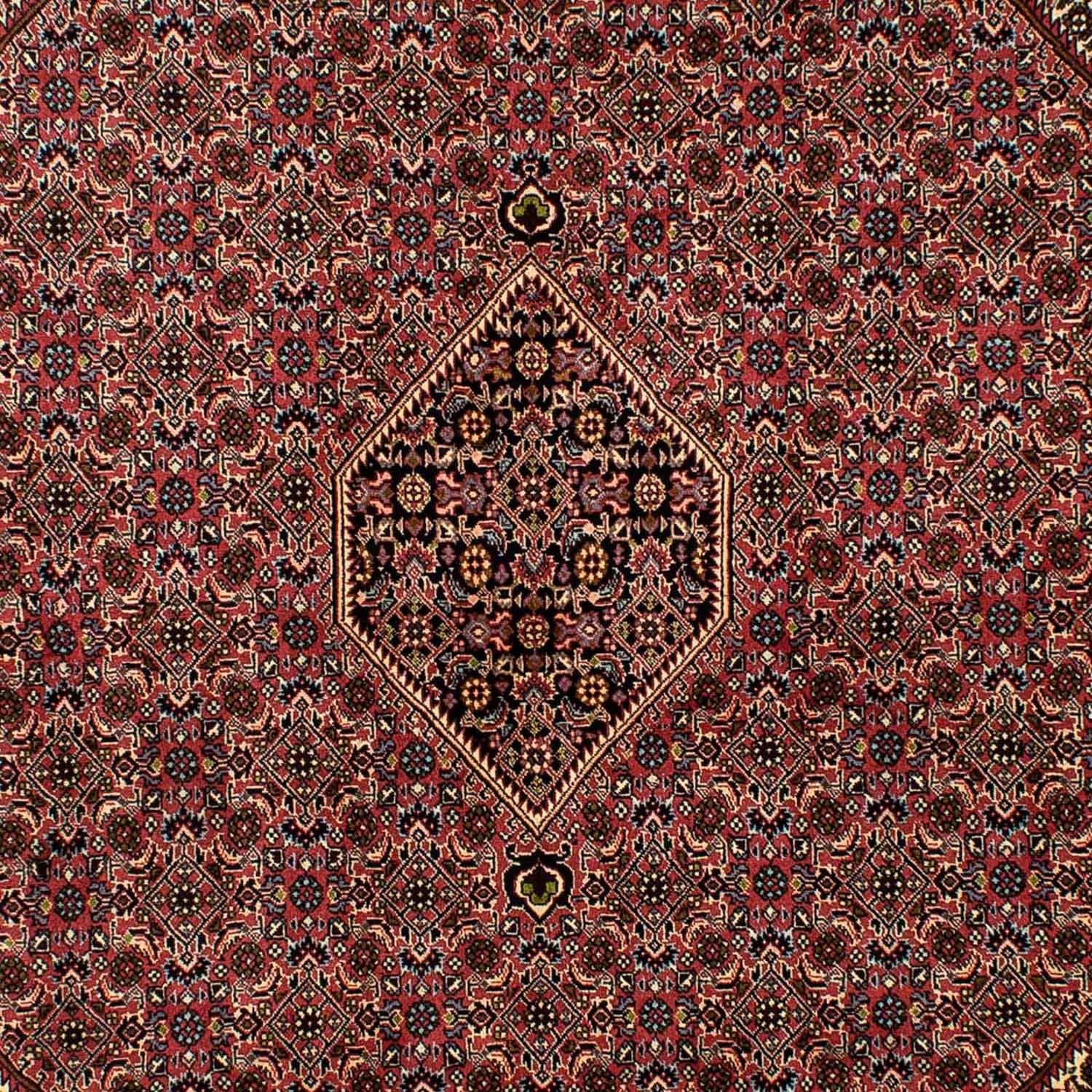 Tapis persan - Bidjar - 291 x 201 cm - rouge clair