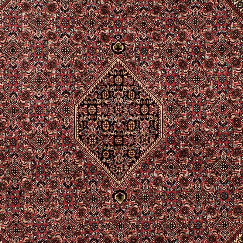 Tapis persan - Bidjar - 291 x 201 cm - rouge clair