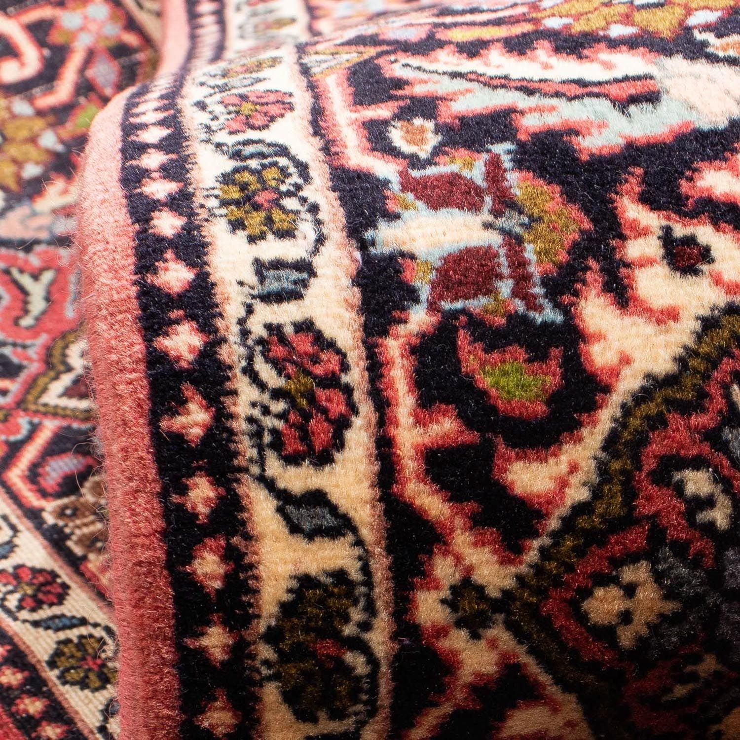 Tapis persan - Bidjar - 291 x 201 cm - rouge clair
