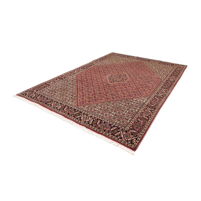Tapis persan - Bidjar - 291 x 201 cm - rouge clair
