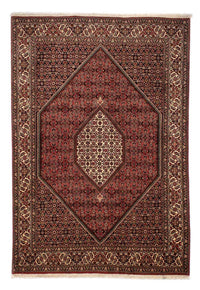 Tapis persan - Bidjar - 283 x 204 cm - rouge foncé