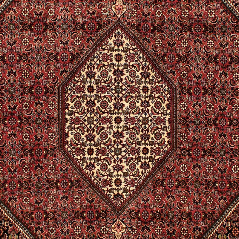 Tapis persan - Bidjar - 283 x 204 cm - rouge foncé